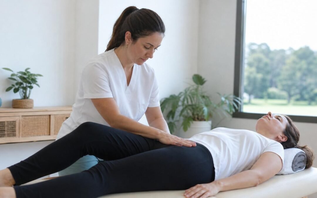 Tratamiento de la cicatriz de episiotomía con fisioterapia